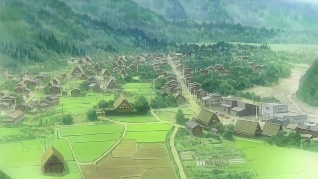 Panoramic View of Hinamizawa